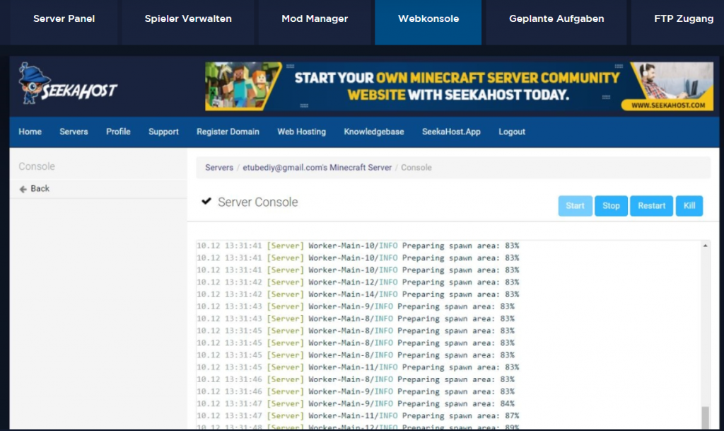 Minecraft-spiele-server-liste-im-control-panel-zum-verwalten