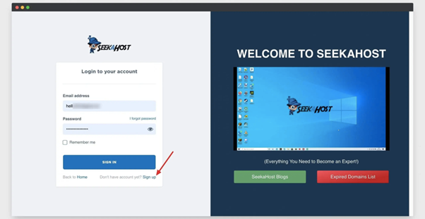 seekahost-login-fuer-portal