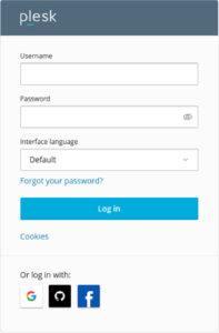 plesk-login